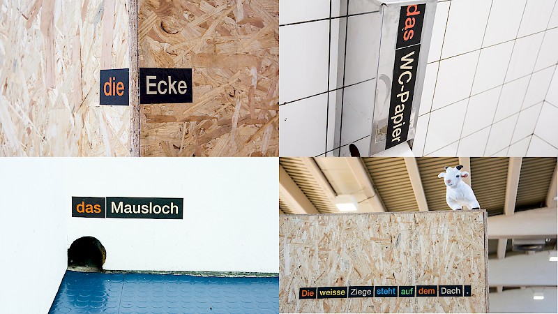 Das begehbare Wörterbuch